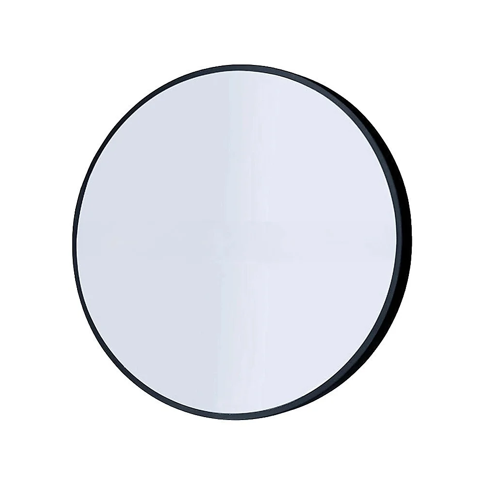 80cm Round Wall Mirror Bathroom Makeup Mirror by Della Francesca