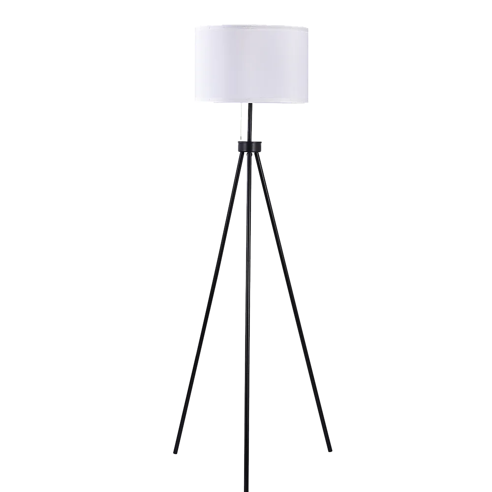 Mid-Century Floor Lamp Modern Tripod Decor Living Room Standing