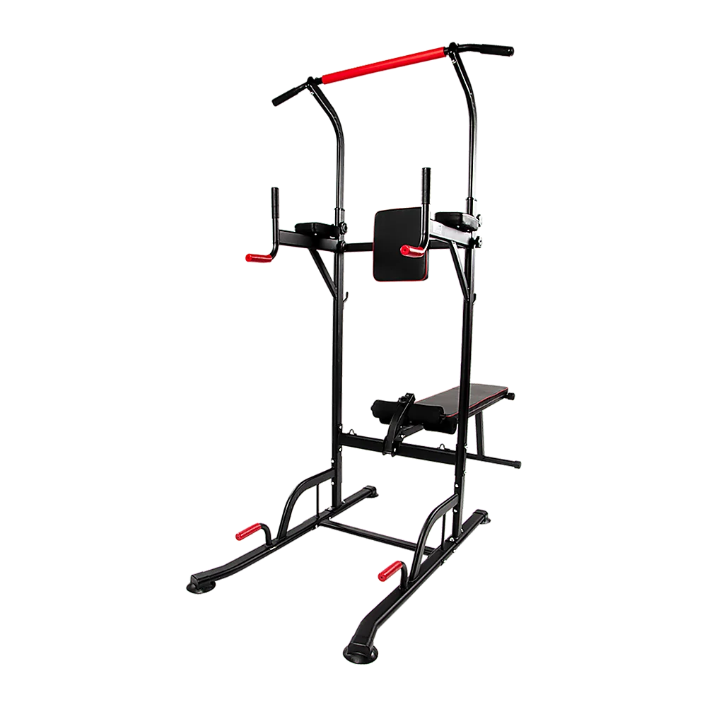 Power Tower Pull Up Weight Bench Dip Multi Station Chin Up Home Gym Equipment