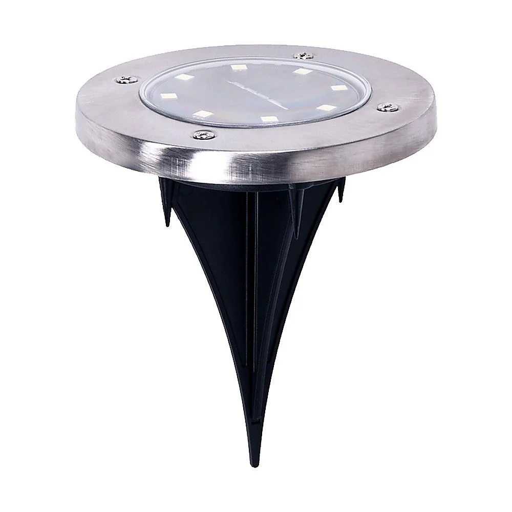 12x Solar Powered LED Buried Inground Recessed Light Garden Outdoor Deck Path