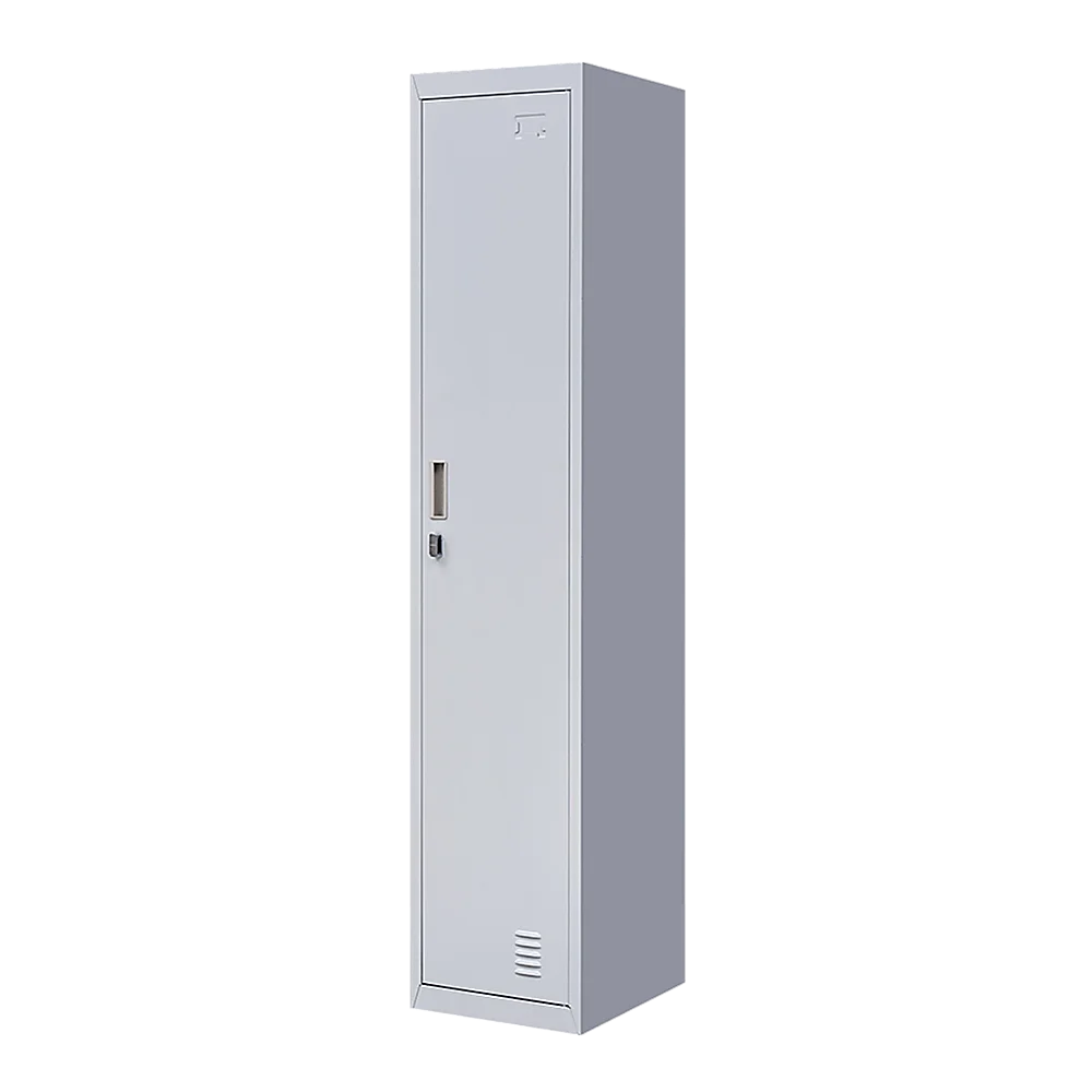 One-Door Office Gym Shed Clothing Locker Cabinet