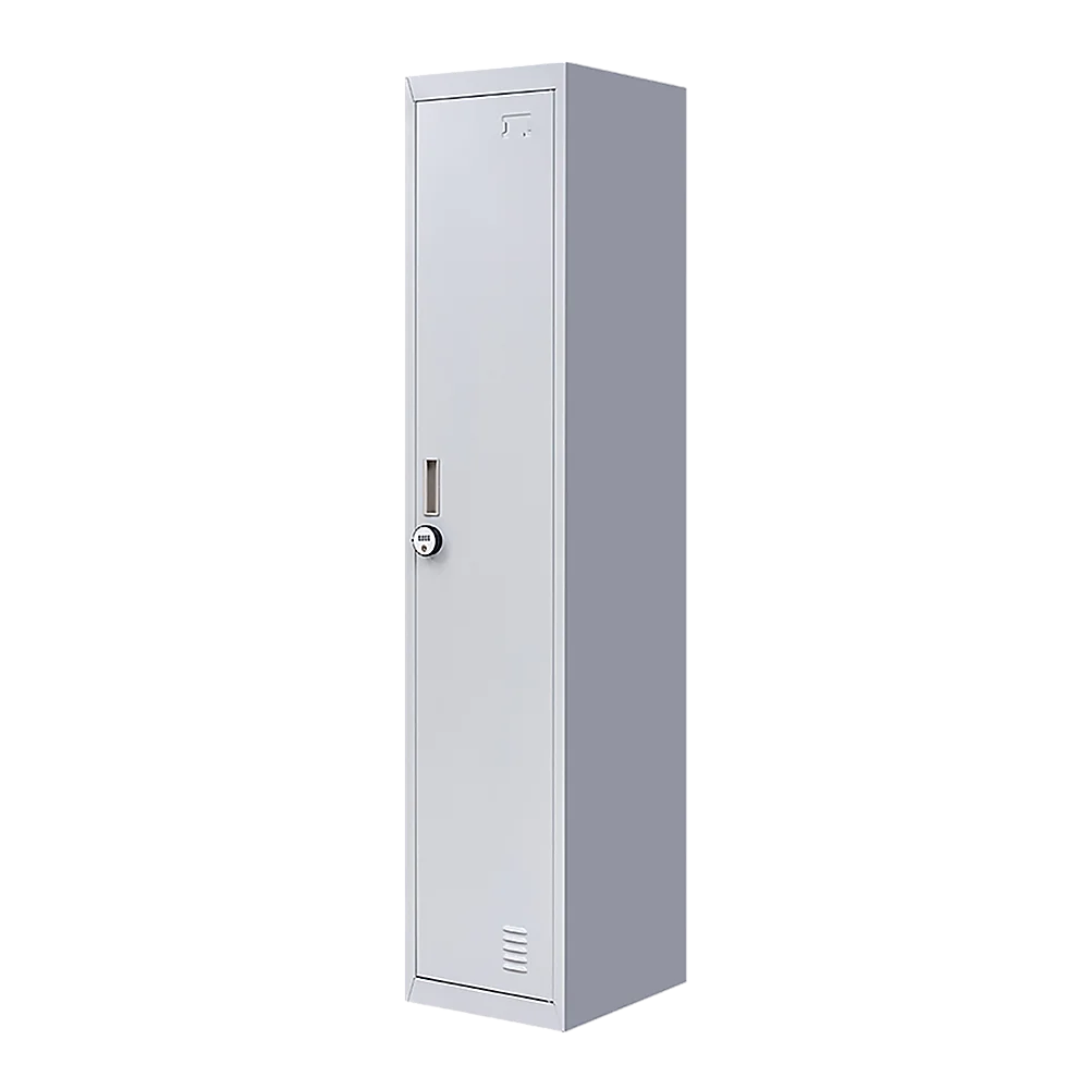 One-Door Office Gym Shed Clothing Locker Cabinet