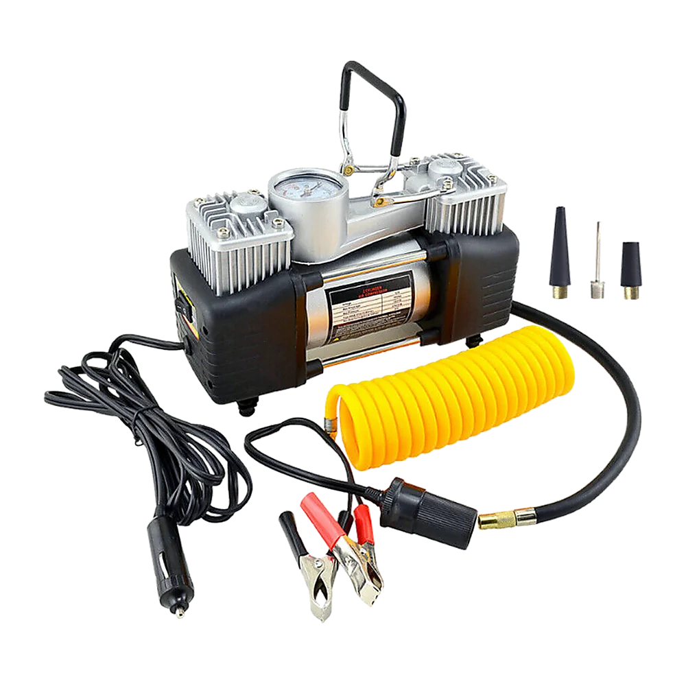 12V Car Air Compressor 4x4 Tyre Deflator 4wd Inflator Portable 85L/min