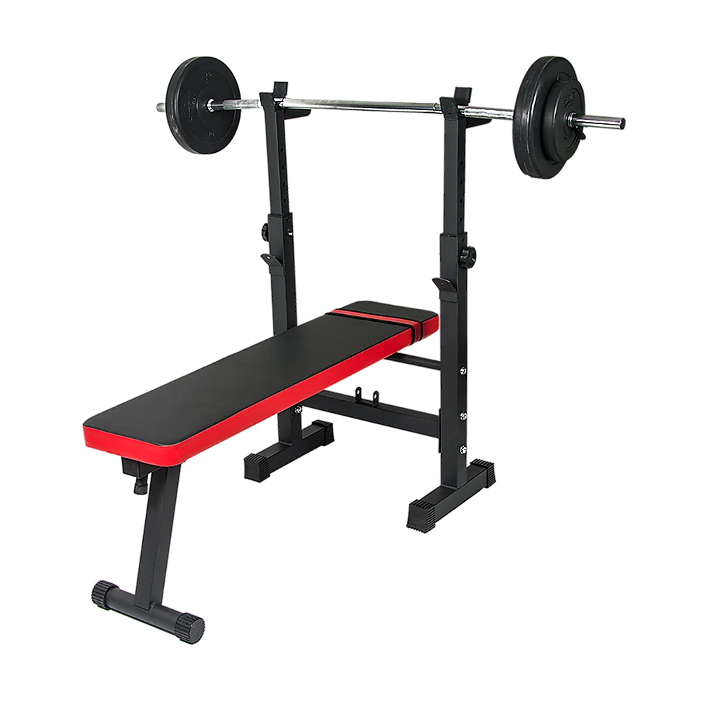 Folding Flat Weight Lifting Bench Body Workout Exercise Machine Home Fitness