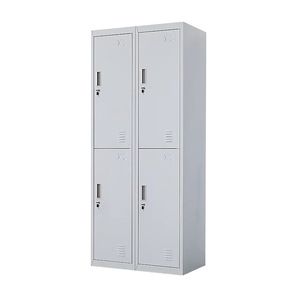 Four-Door Office Gym Shed Storage Locker