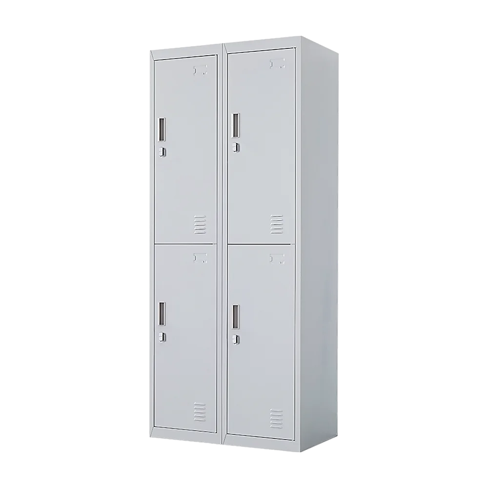 Four-Door Office Gym Shed Storage Locker