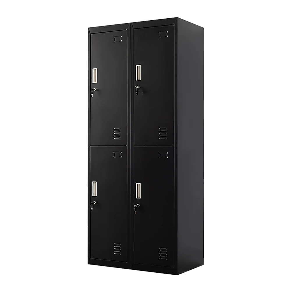 Four-Door Office Gym Shed Storage Locker