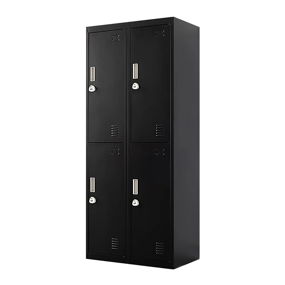 Four-Door Office Gym Shed Storage Locker