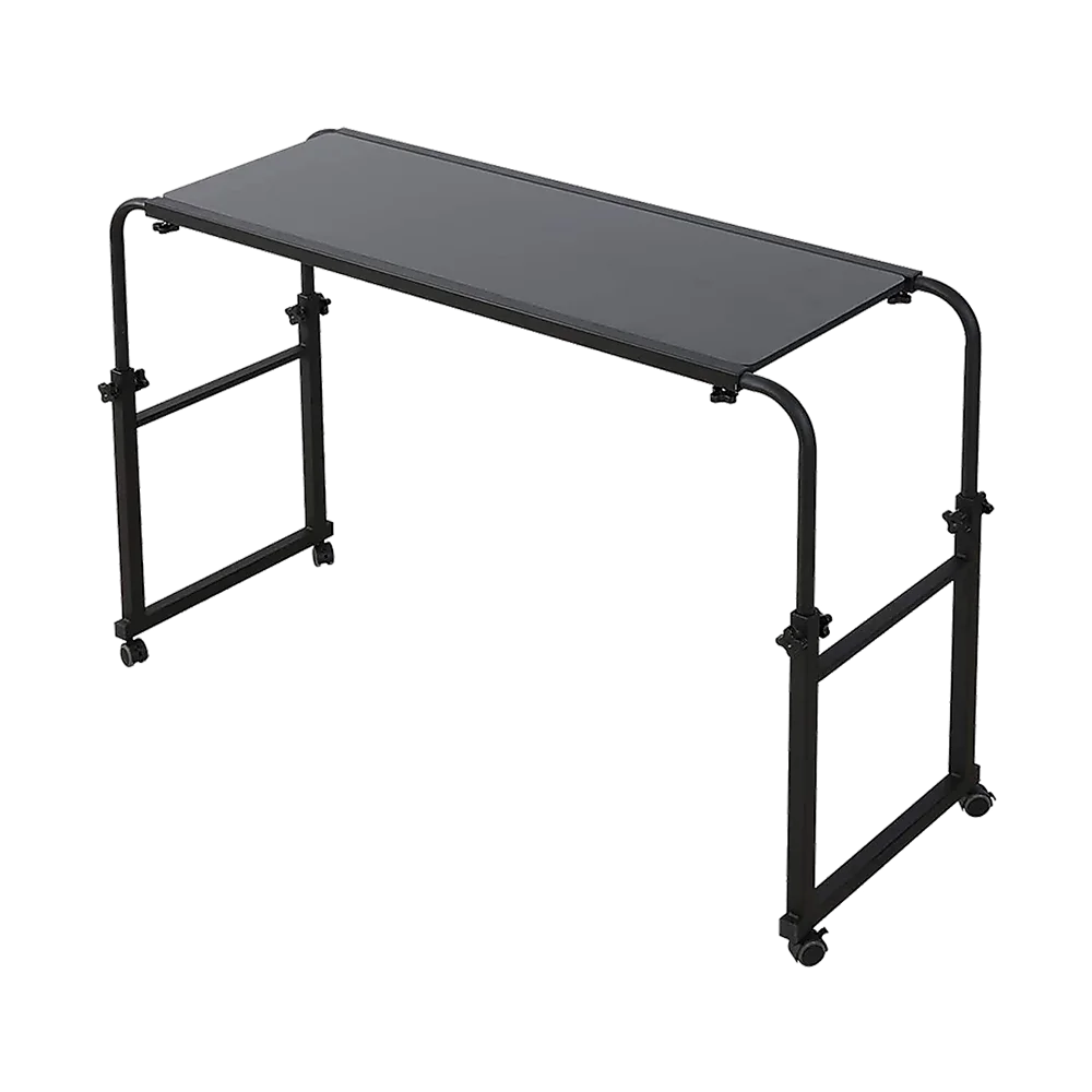 Overbed Table Work Laptop Desk with Wheels