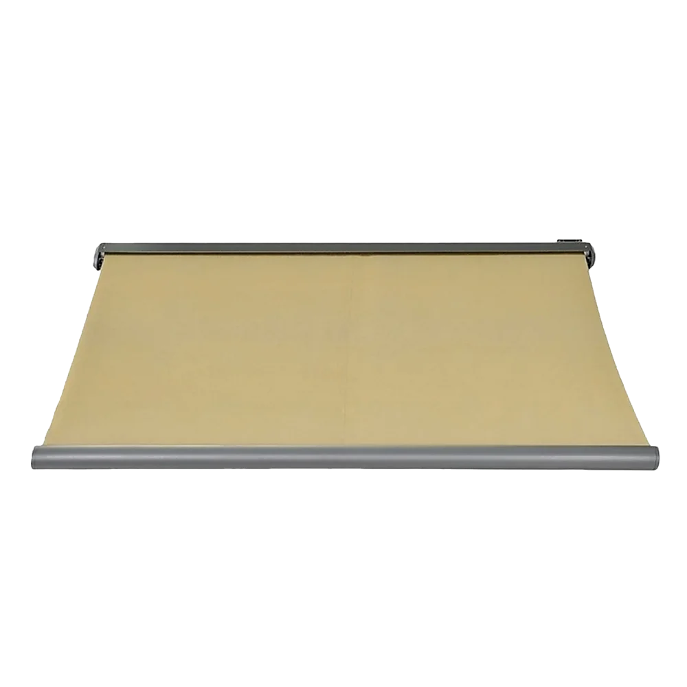 5.5m x 3.0m Retractable Folding Arm Awning Heavy Duty Full Cassette Motorised