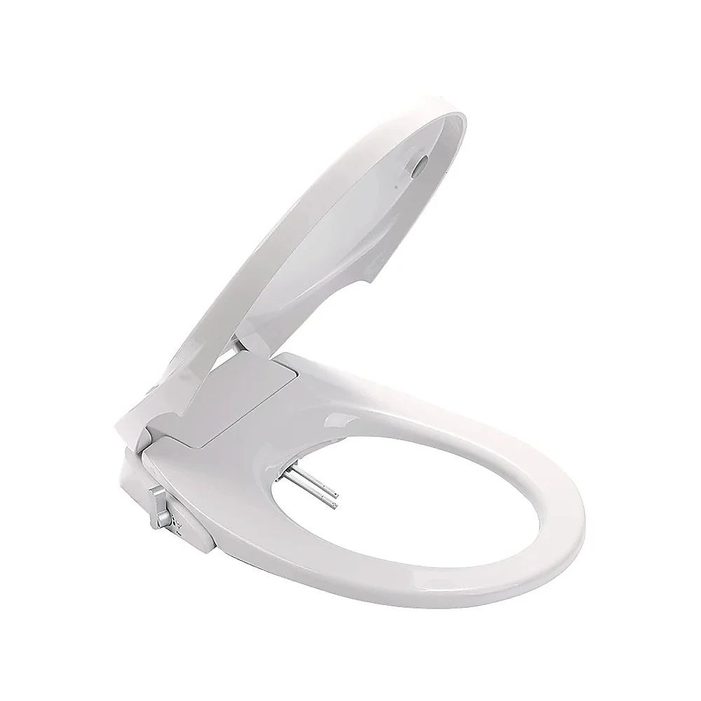Non Electric Bidet Toilet Seat W/ Cover Bathroom Spray Water Wash