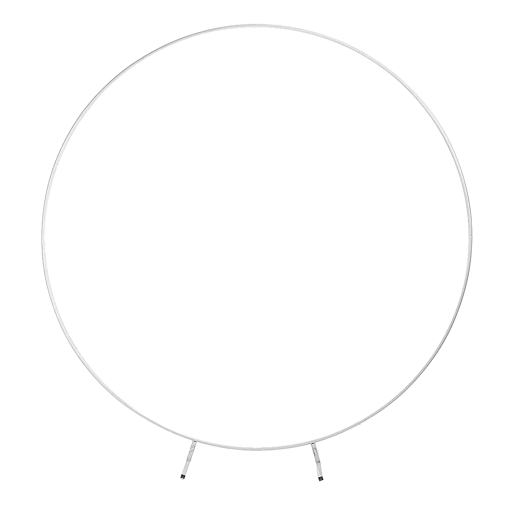 2M Wedding Hoop Round Circle Arch Backdrop Flower Display Stand Frame Background