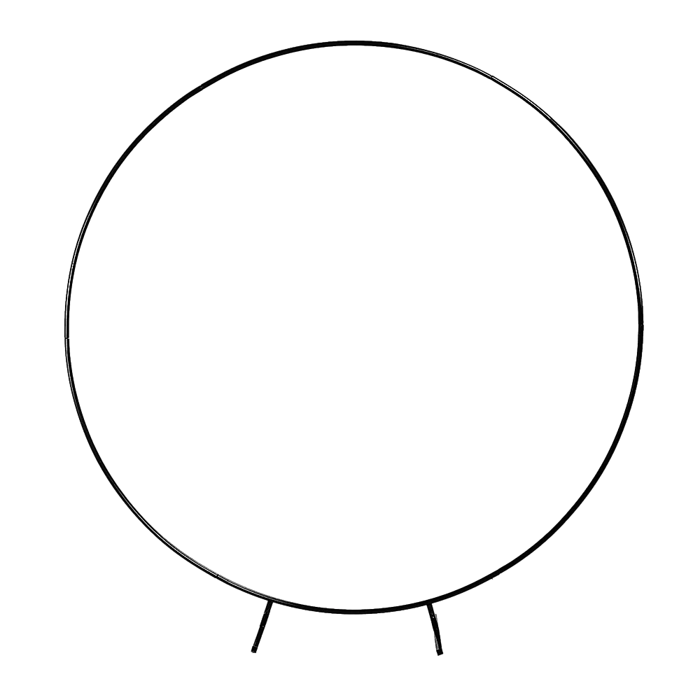 2M Wedding Hoop Round Circle Arch Backdrop Flower Display Stand Frame Background