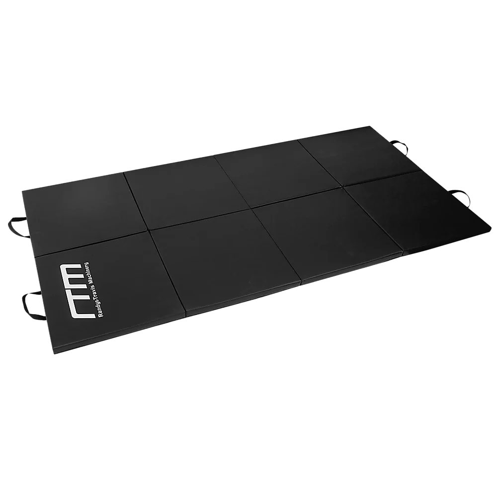 Folding Black Exercise Mat – Gymnastics, Martial Arts, Yoga, Karate & Judo Training