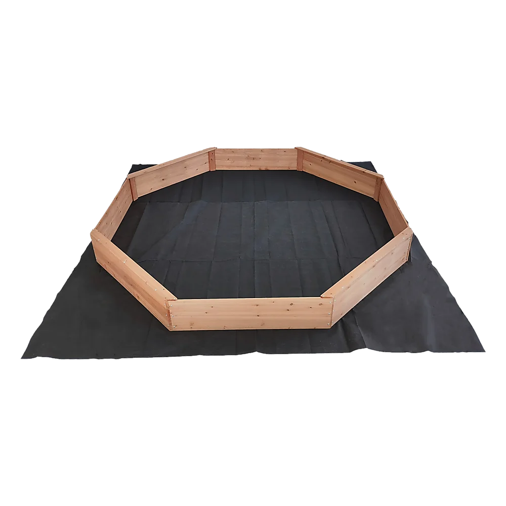 Kids Sand Pit Large Octagonal Wooden Sandpit