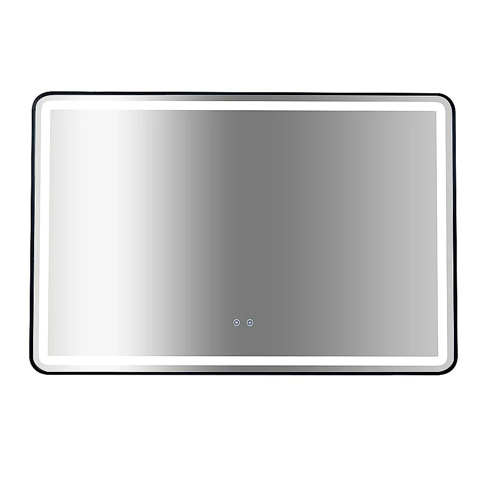 Rectangular Mirror LED Anti-Fog Illuminated Bathroom Living Room