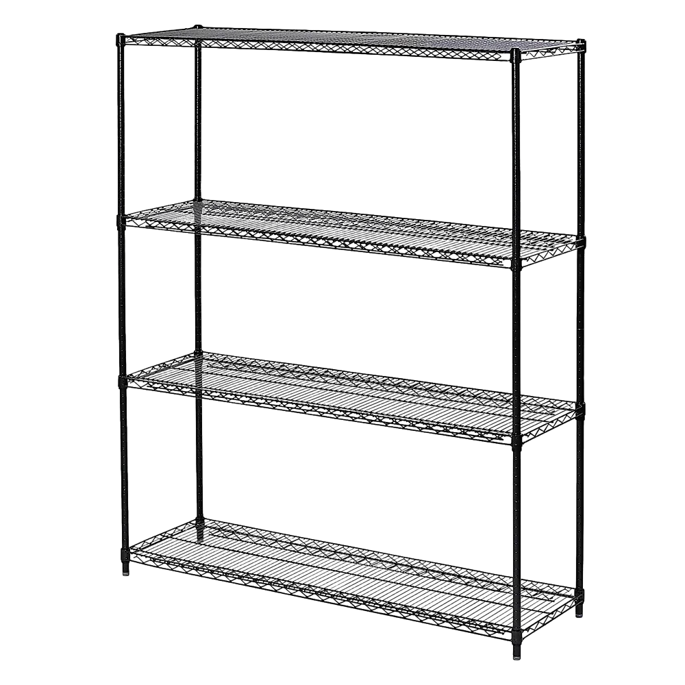 Modular Wire Storage Shelf 1200 x 600 x 1800mm Steel Shelving