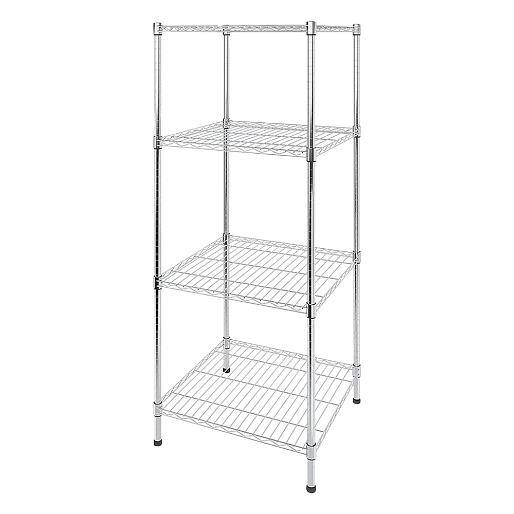 Modular Wire Storage Shelf 350 x 350 x 1800mm Steel Shelving