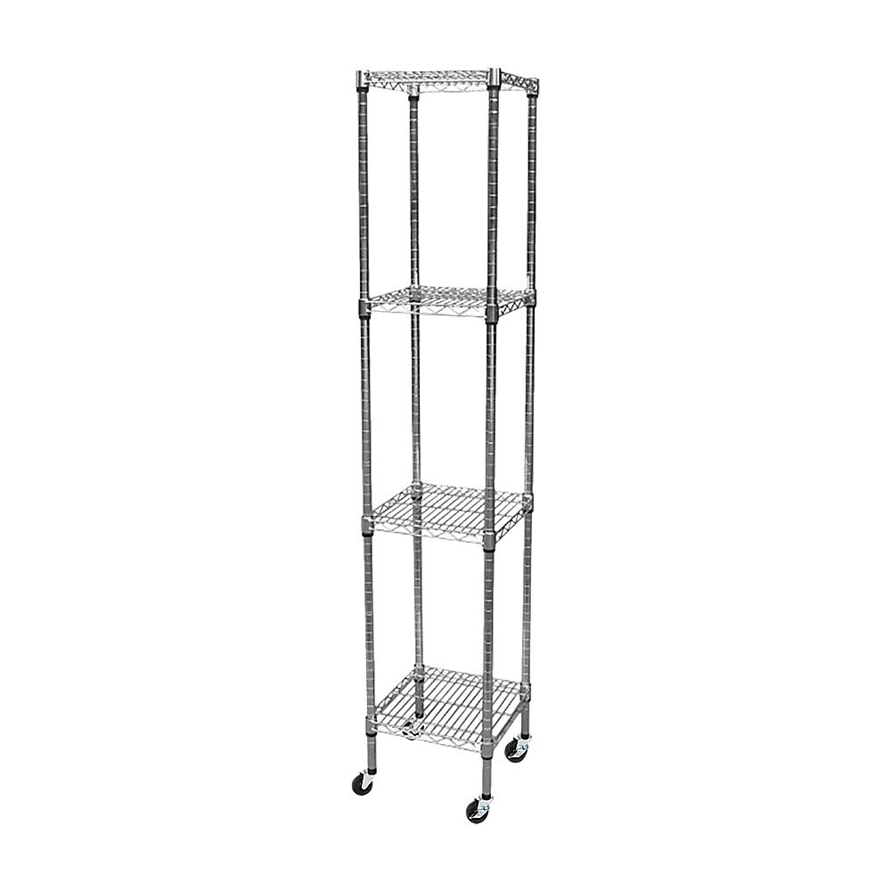 Modular Wire Storage Shelf 350 x 350 x 1800mm Steel Shelving