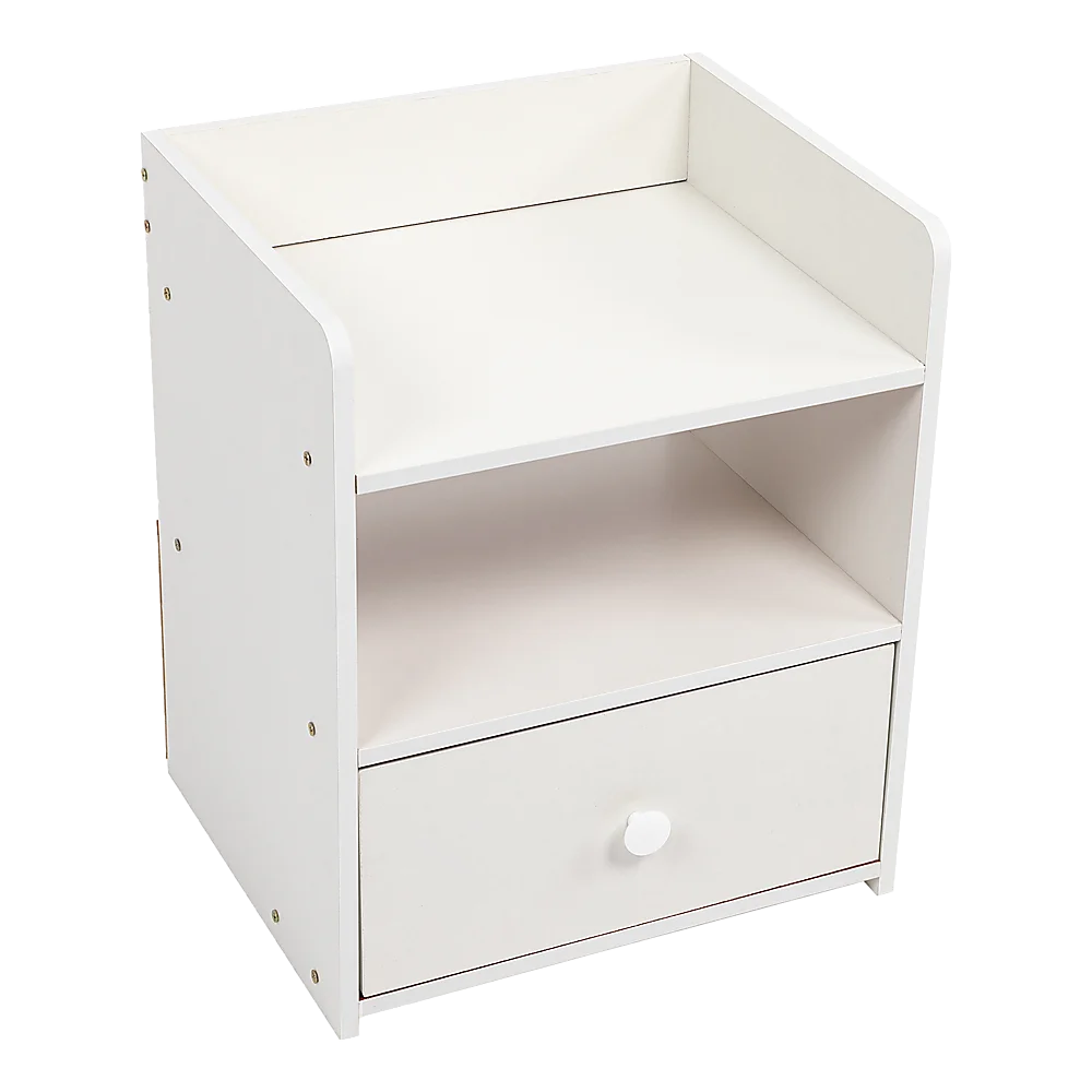 Bedside Tables Side Table Nightstand Storage Drawer Shelf Bedroom
