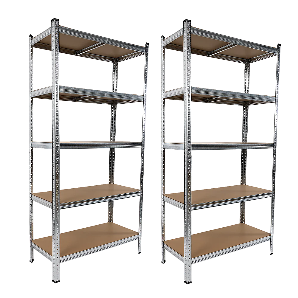 2 x 1.8M Garage Shelving Warehouse Rack Storage Shelves Pallet Racking