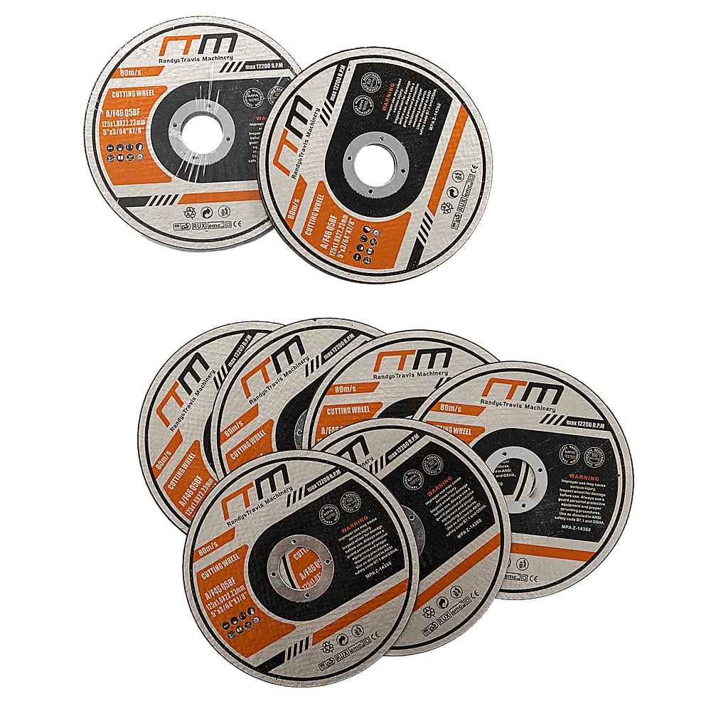 100 x Cutting Discs 125mm 5" Angle Grinder Disc Metal Cut Off Wheel Thin