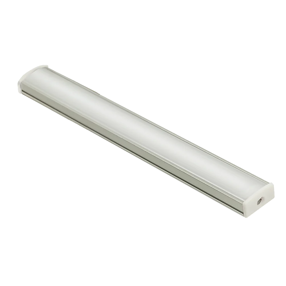 10 x 1M U-Style Aluminium LED Strip Light Channels for Cabinet Lighting