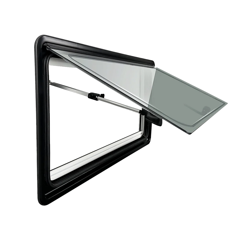 RV Caravan Camper Van Hinged Push Out Window Motorhome Exit Window 900mm x 500mm