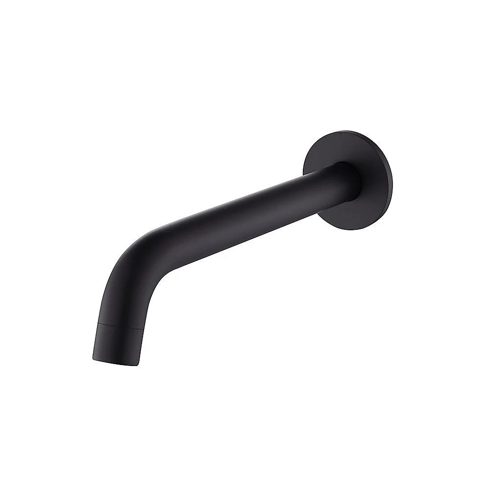 220mm Bath Spout in Matte Black Finish