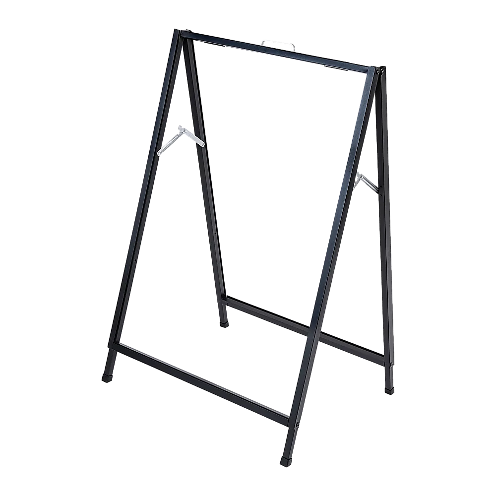 A-Frame Sign 60x90cm – Outdoor Sidewalk Steel Poster Board Display Stand