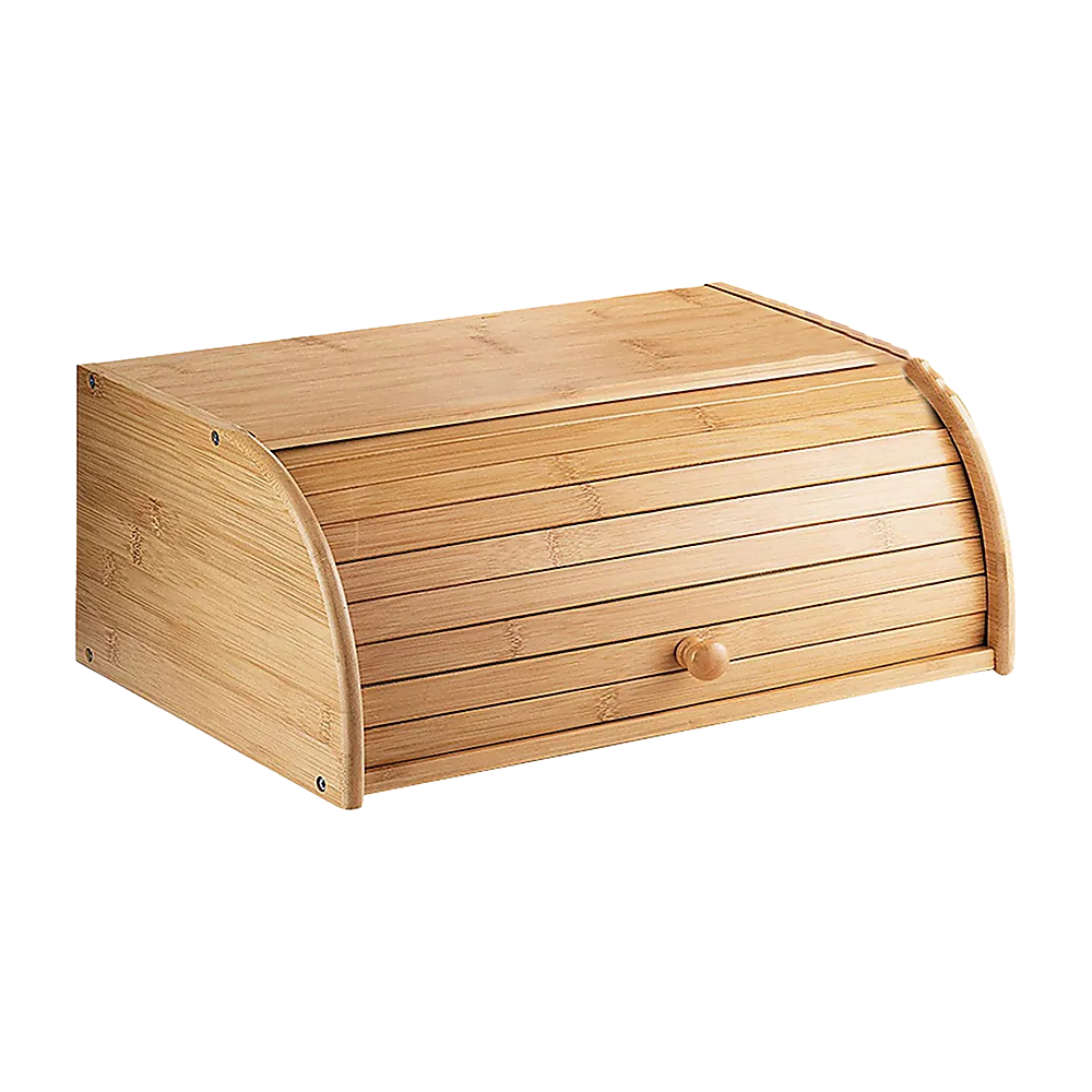 Bamboo Bread Box Kitchen Storage
