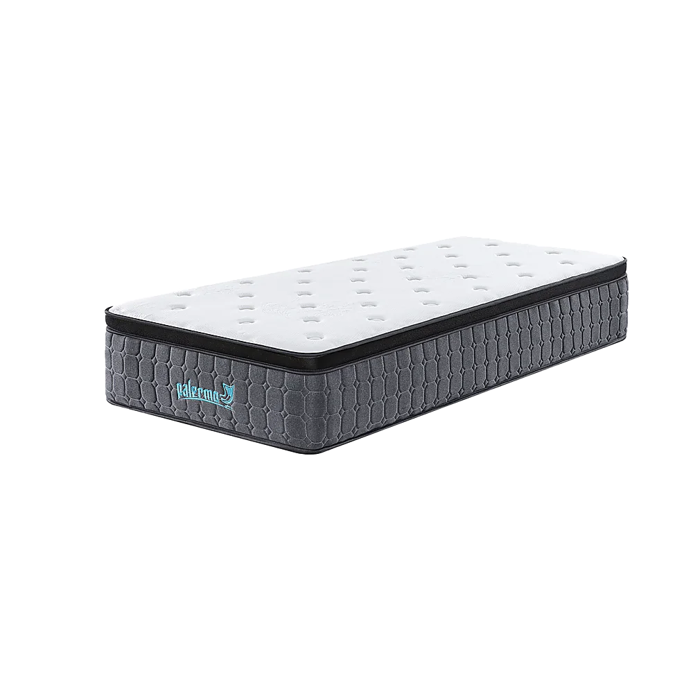 Single Euro Top Pocket Spring Mattress – Motion Isolation Comfort with CertiPUR-US® Certified Foam Layers