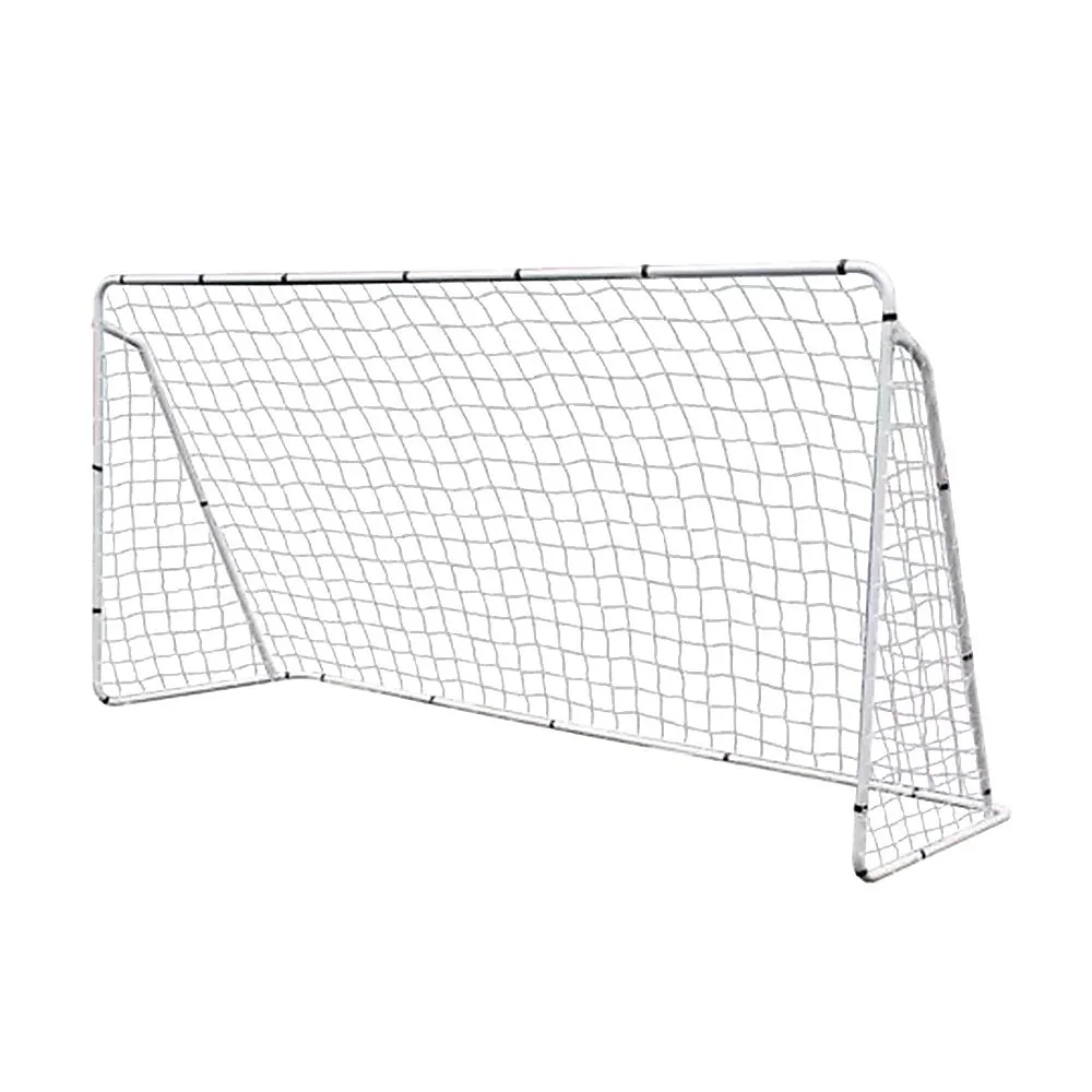 3.6m x 1.8m Portable Soccer Goal Net Steel Post Frame Backyard Football Training Set