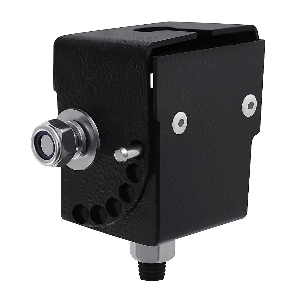 Adjustable Folding UHF Antennas Mount Bracket – Black Bullbar Clamp