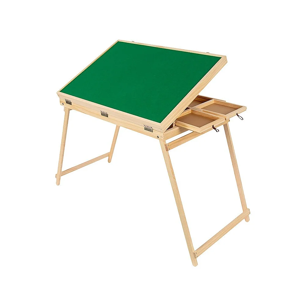 1500-Piece Jigsaw Puzzle Table with Folding Legs – Portable Puzzle Storage Board
