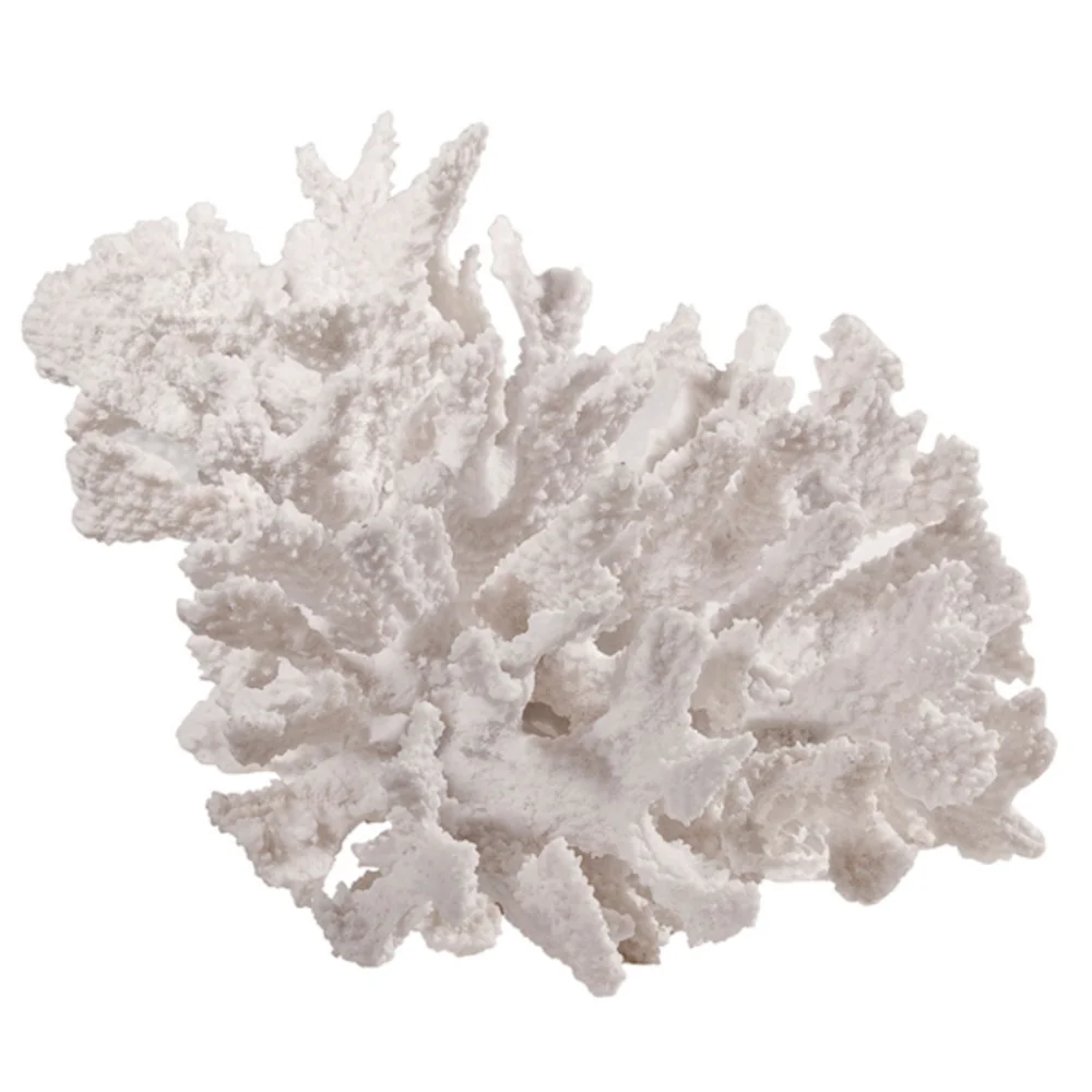 Faux Coral Figurien White 25cm