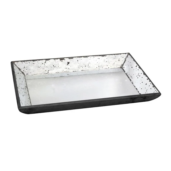 Antique Mirror Rectangular Tray 51cm