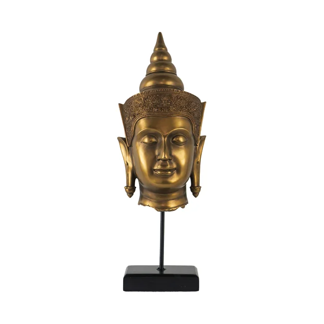 Buddha Statue Head On Stand 60cm