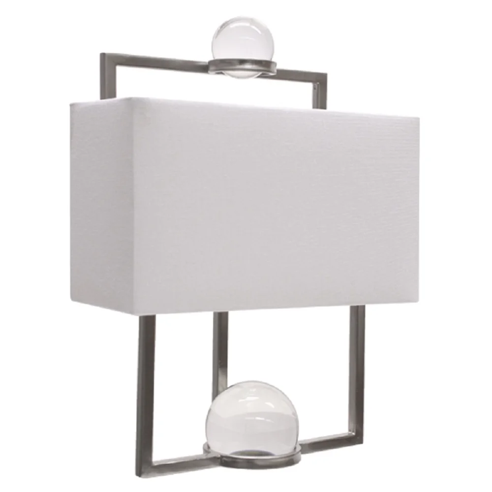 Harper Metal Glass Wall Lamp 36cm