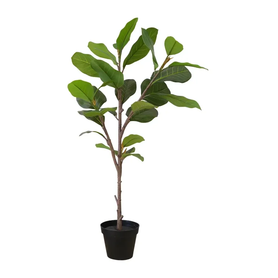 eWholesale Potted Artificial Lofty Fig Ficus Tree 92cm