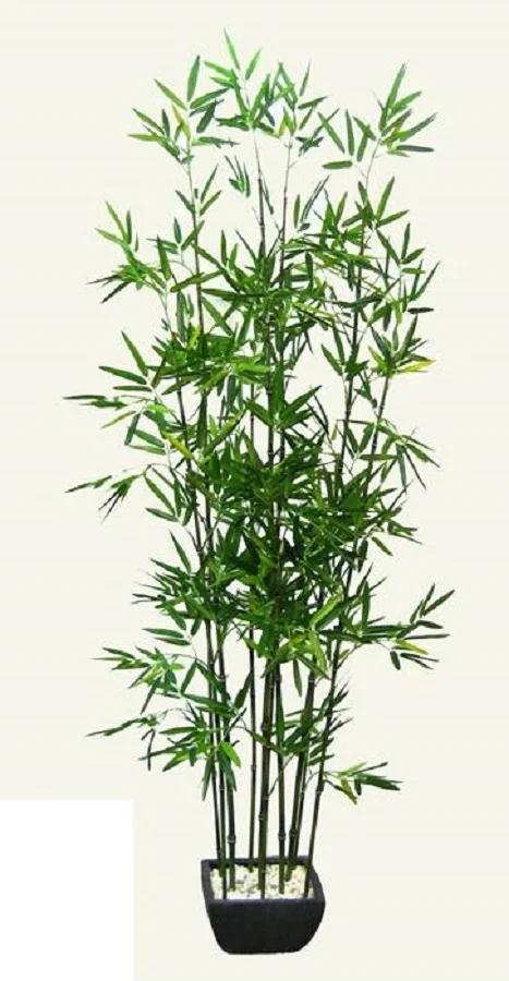 Set 2 Artificial Bamboo Plant in Terracotta Pot 152cm