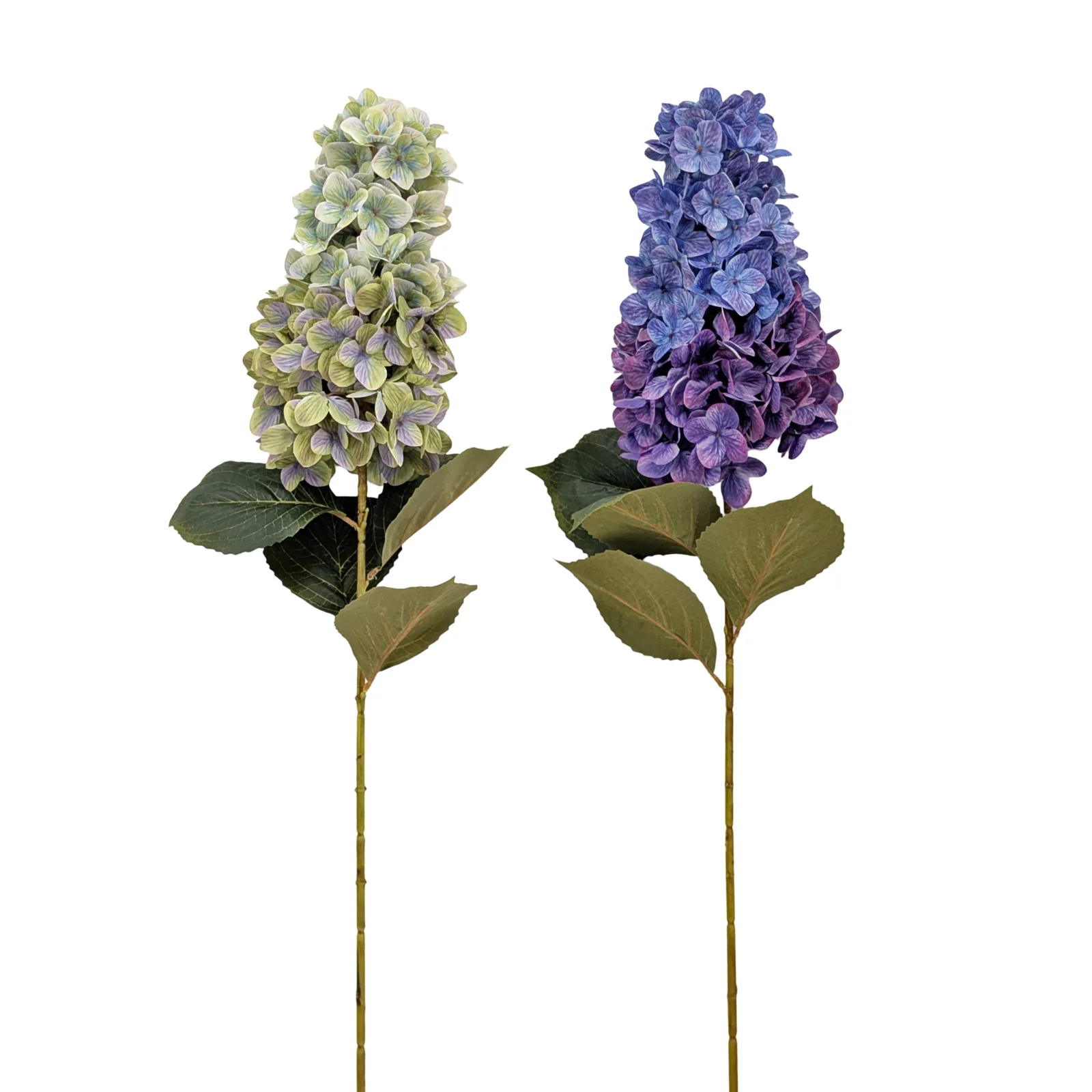 bulk 12 Artificial Hydrangea Stem 2 Asst 83cm