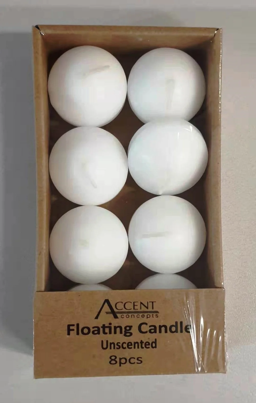 bulk 192 Floating Candle White