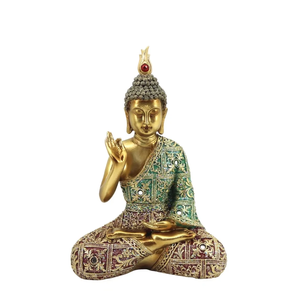 Oriental Buddha Statue 25cm