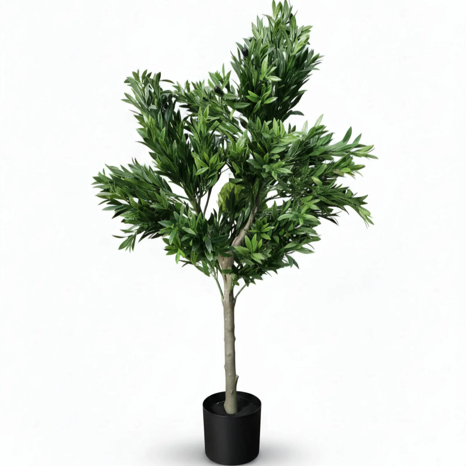 Premium Artificial Olive Tree 130cm UV Resistant