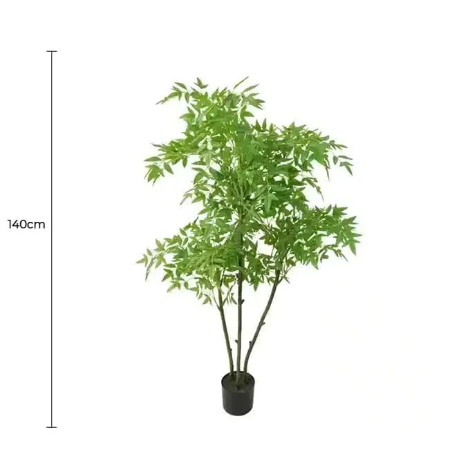 Luscious Premium Artificial Nandina Tree (Sacred Bamboo) 140cm