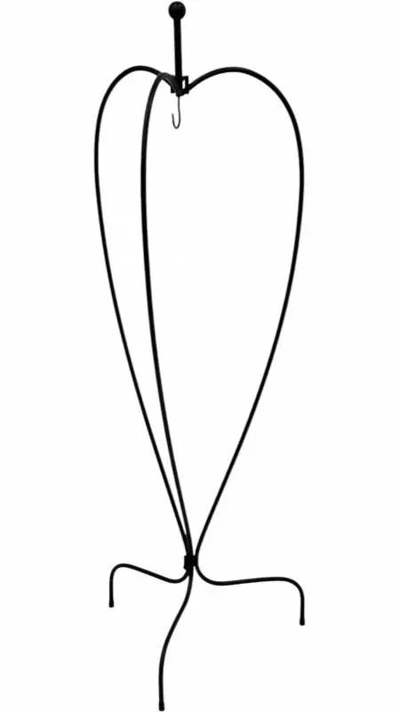 eWholesale 120cm Metal Coat Stand Hanger in Black