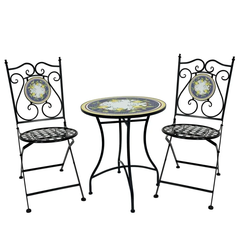 Molto Bene Lemon 3pc Setting Table Chairs