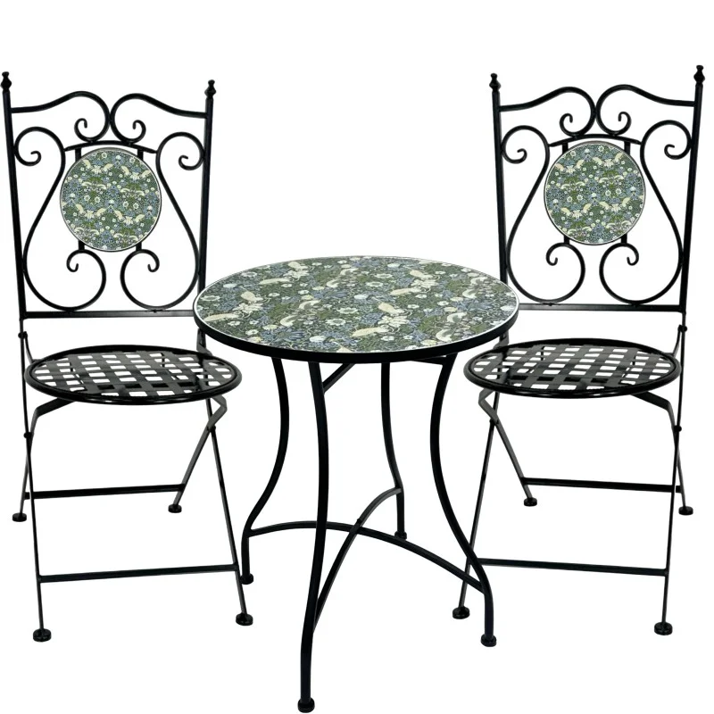 Uccello 3pc Settings Table Chairs