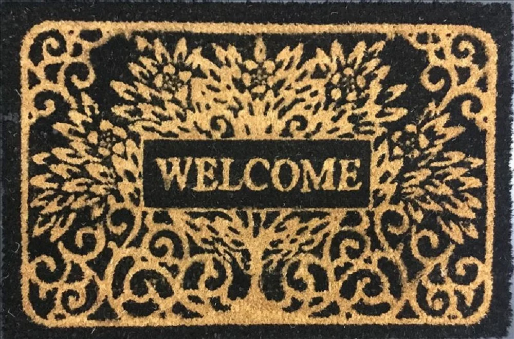 Welcome Doormat Door Mat 60x40cm